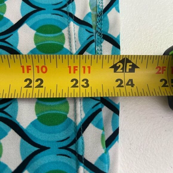 Maurices Women's Y2K Deep V Babydoll Geometric Print Cap Sleeve Top Size S - Picture 9 of 10